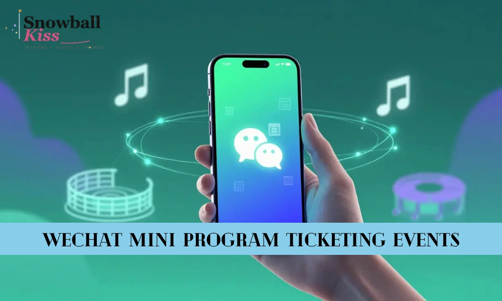 WeChat Mini Program ticketing events