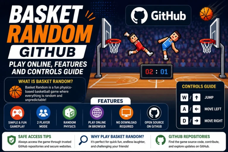 Basket Random GitHub: Play Online Free and Explore The Code 4 Basket Random GitHub gameplay with online access, features, controls, and safety tips